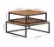 Tables Basses Gigognes 2 PCs Bois D'acacia Massif