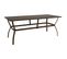 Table De Jardin Marron 190x80x72 Cm Acier