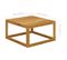 Table Basse 68x68x29 Cm Bois D'acacia Solide