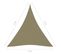 Voile D'ombrage Tissu Oxford Triangulaire 3x4x4 M Beige