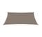 Voile D'ombrage Tissu Oxford Rectangulaire 3x5 M Taupe