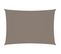 Voile D'ombrage Tissu Oxford Rectangulaire 3x5 M Taupe