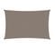 Voile D'ombrage Tissu Oxford Rectangulaire 3x6 M Taupe