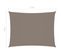Voile D'ombrage Tissu Oxford Rectangulaire 4x5 M Taupe