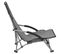 Chaises De Plage Pliables 2 Pièces Gris Tissu