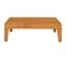 Table basse De Jardin 68,5x68,5x24 Cm Bois D'acacia Massif