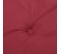 Coussin De Banc De Jardin Rouge Bordeaux 150x50x3 Cm