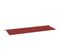 Coussin De Banc De Jardin Rouge Bordeaux 150x50x3 Cm