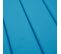 Coussin De Chaise Longue Bleu 200x60x3 Cm Tissu Oxford