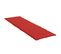 Coussin De Chaise Longue Rouge 200x60x3 Cm Tissu Oxford