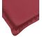 Coussin De Chaise Longue Rouge Bordeaux 200x60x3cm Tissu Oxford