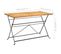 Table Pliable De Jardin 120x70x74 Cm Bois D'acacia Massif