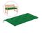 Coussin De Banc De Jardin Vert 100x50x7 Cm Tissu Oxford