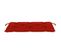 Coussin De Banc De Jardin Rouge 100x50x7 Cm Tissu Oxford