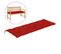 Coussin De Banc De Jardin Rouge 150x50x7 Cm Tissu Oxford