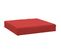 Coussins De Palette 2 PCs Rouge Tissu Oxford