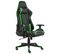 Fauteuil Gamer Pivotant Vert Pvc