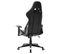 Fauteuil Gamer Noir Et Blanc Cuir Artificiel