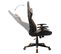 Fauteuil Gamer Noir Et Orange Cuir Artificiel