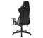 Fauteuil Gamer Blanc Et Noir Cuir Artificiel