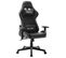 Fauteuil Gamer Blanc Et Noir Cuir Artificiel