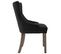 Chaises De Salle À Manger 4 PCs Noir Tissu