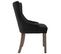 Chaises De Salle À Manger 6 PCs Noir Tissu