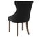 Chaises De Salle À Manger 6 PCs Noir Tissu