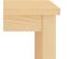 Table de chevet Bois clair 35x30x47 cm Bois de pin massif