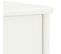 Tables De Chevet 2 PCs Blanc 35x30x40 Cm Bois De Pin Massif