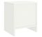 Tables De Chevet 2 PCs Blanc 35x30x40 Cm Bois De Pin Massif