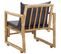 Chaises De Jardin Avec Coussins 2 PCs Bambou