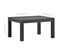 Table basse De Jardin Anthracite 58x58x41 Cm Pp Rotin