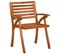 Chaises À Dîner De Jardin Avec Coussins 3 PCs Acacia Massif