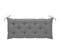 Banc De Jardin 2 Places Avec Coussin 120 Cm Bois D'eucalyptus