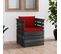 Fauteuil De Jardin Avec Coussins Bois De Pin