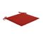 Chaises De Jardin Avec Coussins Rouge 2 PCs Bois De Teck Massif