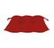 Chaises De Jardin Avec Coussins Rouge 3 PCs Bois De Teck Massif