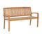 Banc De Jardin Empilable Et Coussin 159 Cm Bois De Teck Massif