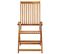 Chaises Inclinables De Jardin 2 PCs Avec Coussins Bois D'acacia