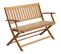 Banc De Jardin Avec Coussin 120 Cm Bois D'acacia Massif