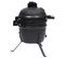 Barbecue à Fumoir Kamado 2-en-1 Céramique 56 Cm Noir