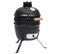 Barbecue à Fumoir Kamado 2-en-1 Céramique 56 Cm Noir