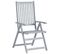 Chaises Inclinables De Jardin Lot De 6 Et Coussins Bois Acacia