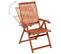 Chaises Pliables De Jardin 6 PCs Bois D'acacia Solide