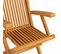 Chaises Pliables De Jardin 4 PCs Bois De Teck Solide