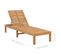 Chaise Longue Bois De Teck Solide