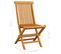 Chaises De Jardin Pliables 8 PCs Bois De Teck Massif