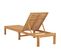 Chaises Longues Lot De 2 Bois De Teck Solide