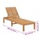 Chaises Longues Lot De 2 Bois De Teck Solide